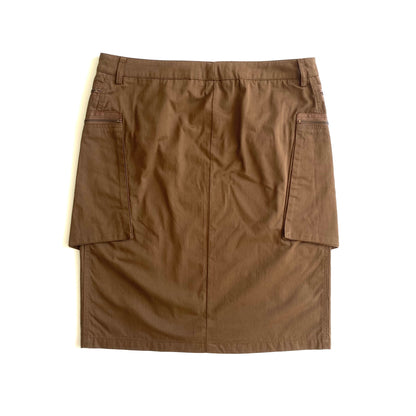 Plein Sud brown mini-skirt