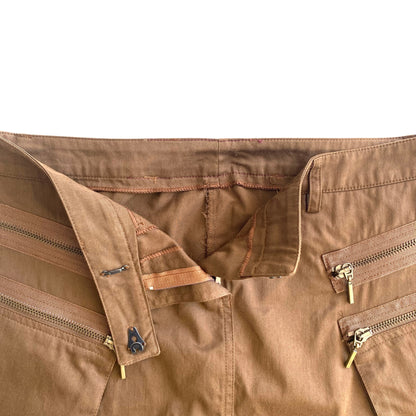 Plein Sud brown mini-skirt