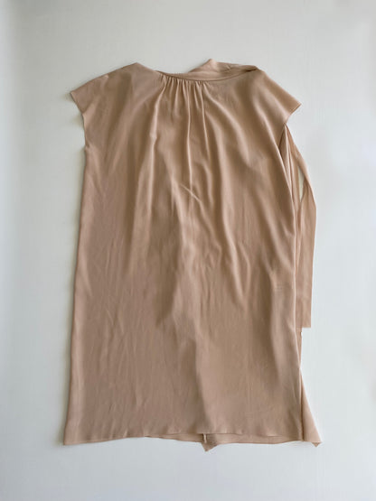 Miu Miu pink silk dress