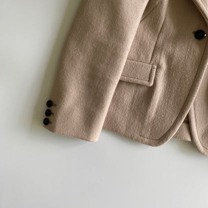 Miu Miu cream wool blazer