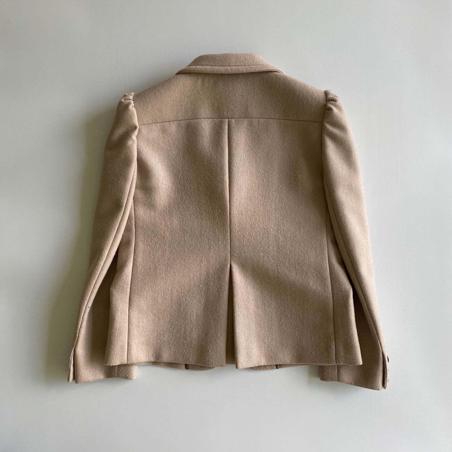 Miu Miu cream wool blazer