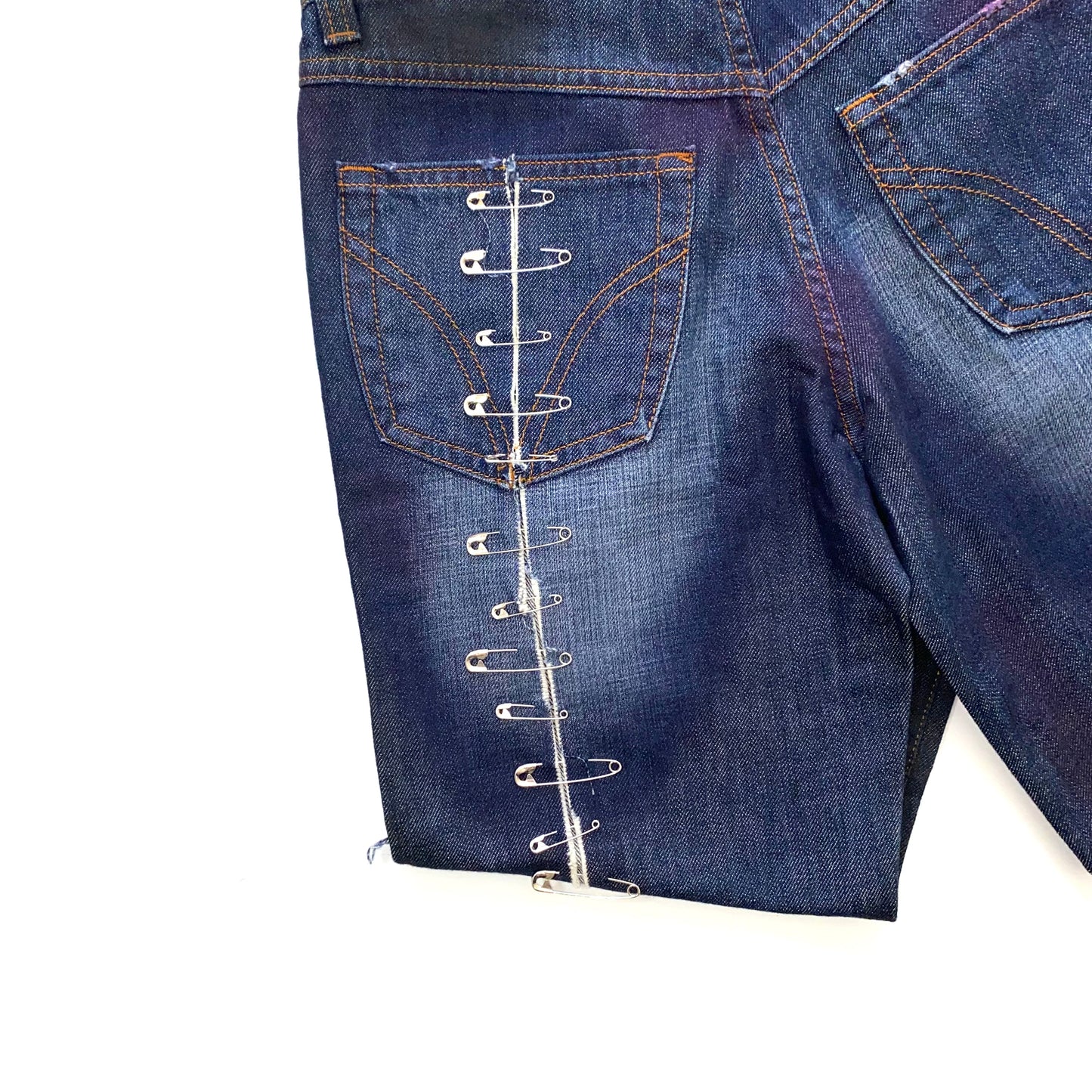 Dolce & Gabbana SS2001 safety pin jeans