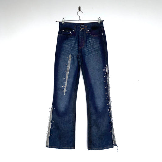 Dolce & Gabbana SS2001 safety pin jeans