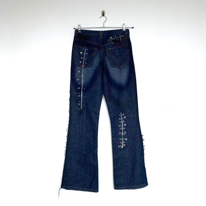 Dolce & Gabbana SS2001 safety pin jeans