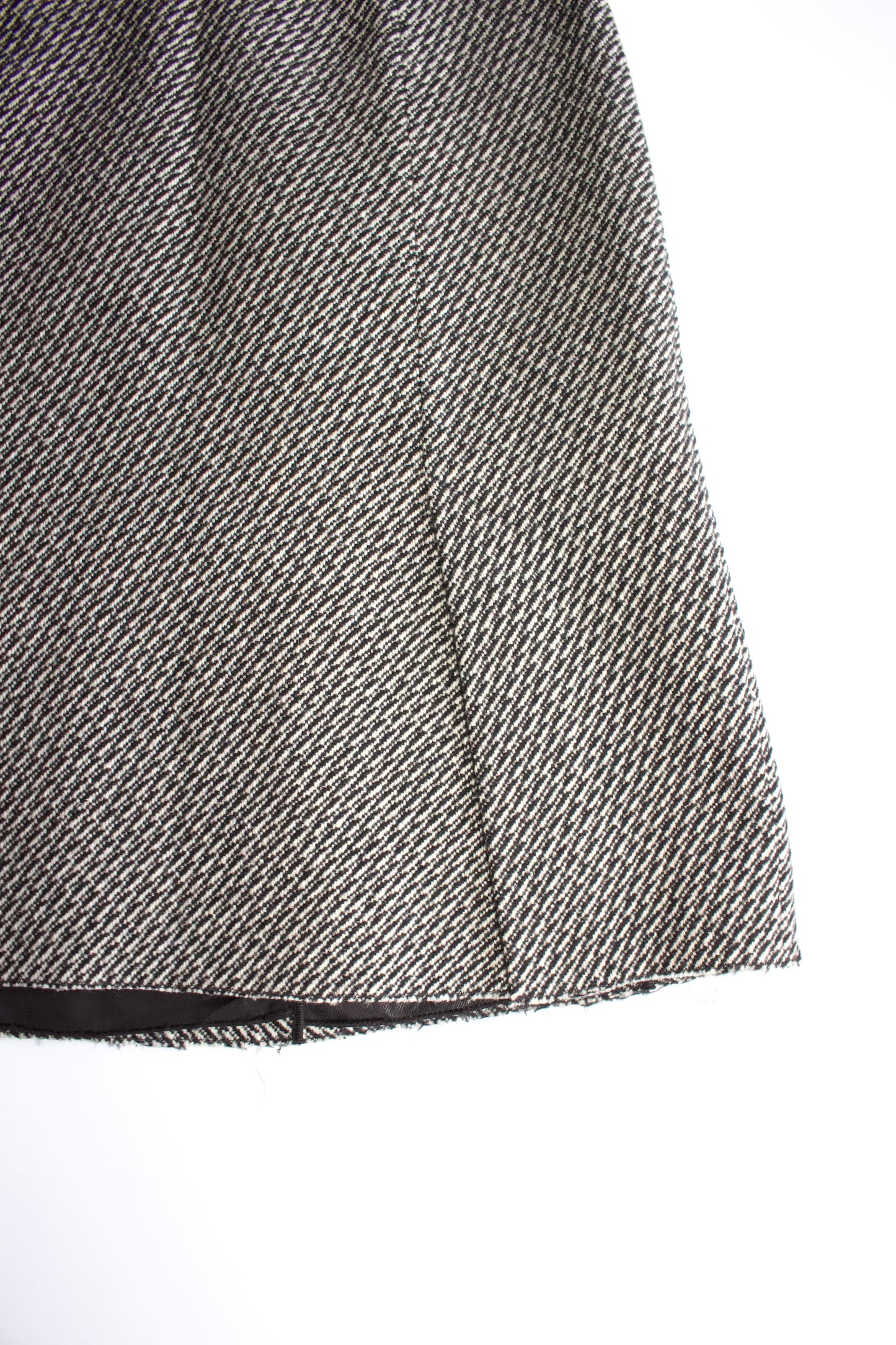 Prada FW 2003 grey wool mini-dress