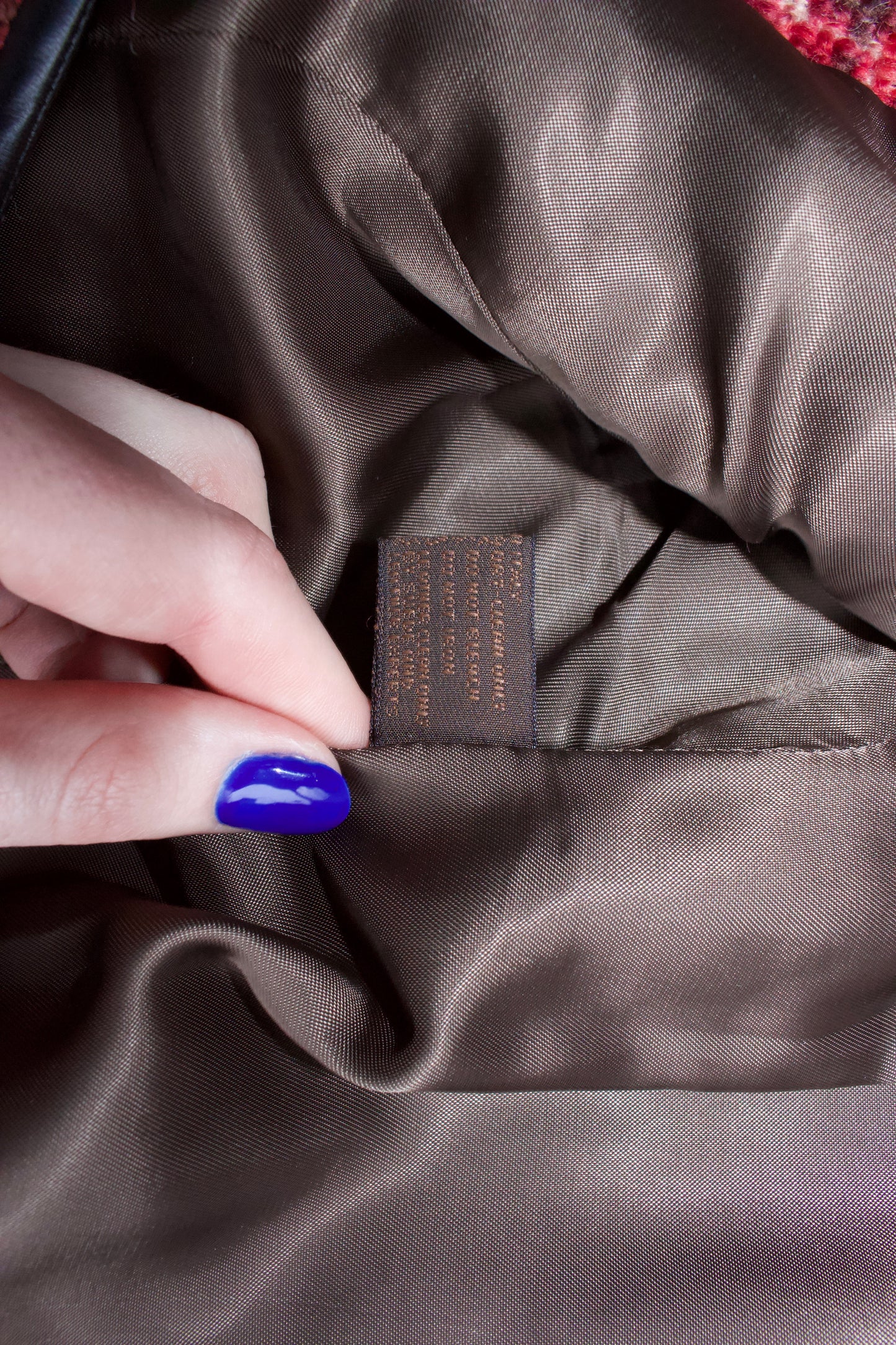 Prada FW 1996 red tweed jacket