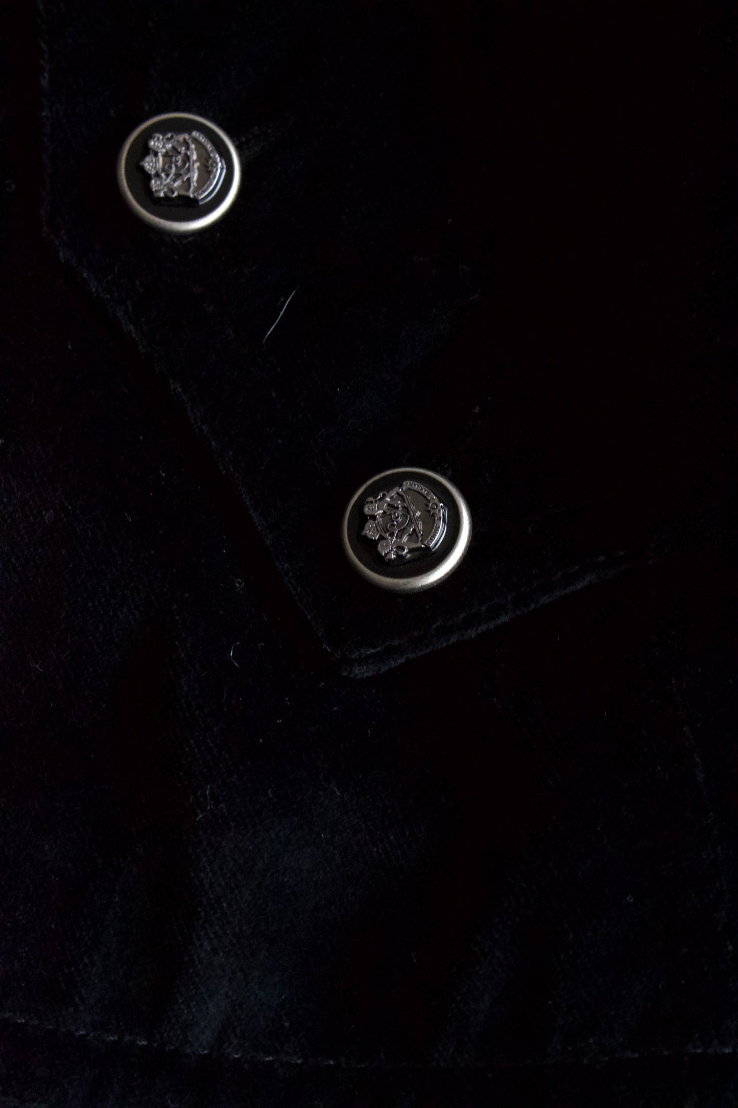 Dolce & Gabbana black velvet blazer