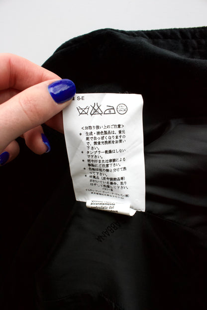 Dolce & Gabbana black velvet blazer