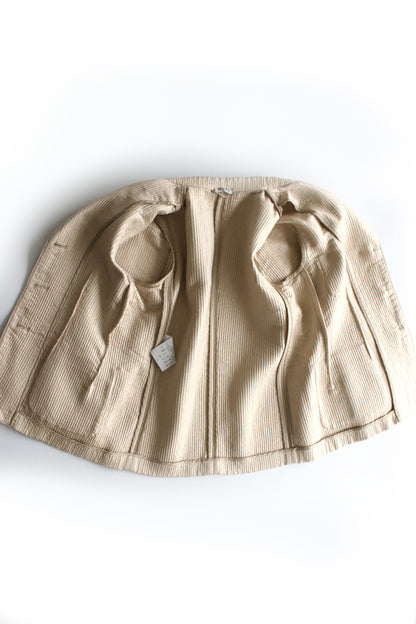 Miu Miu FW 2007 beige silk-wool blazer