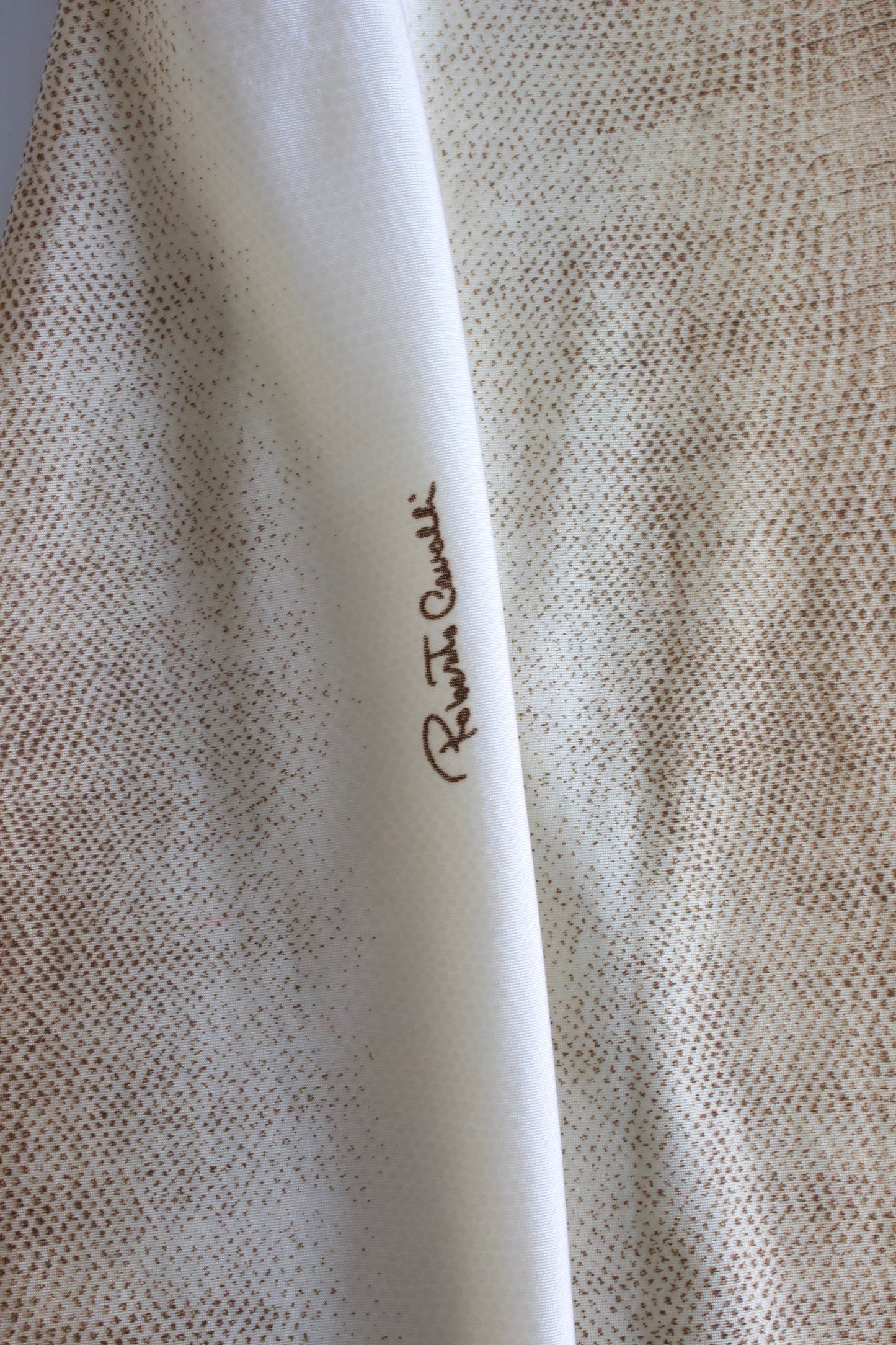 Roberto Cavalli SS 2002 animal print dress