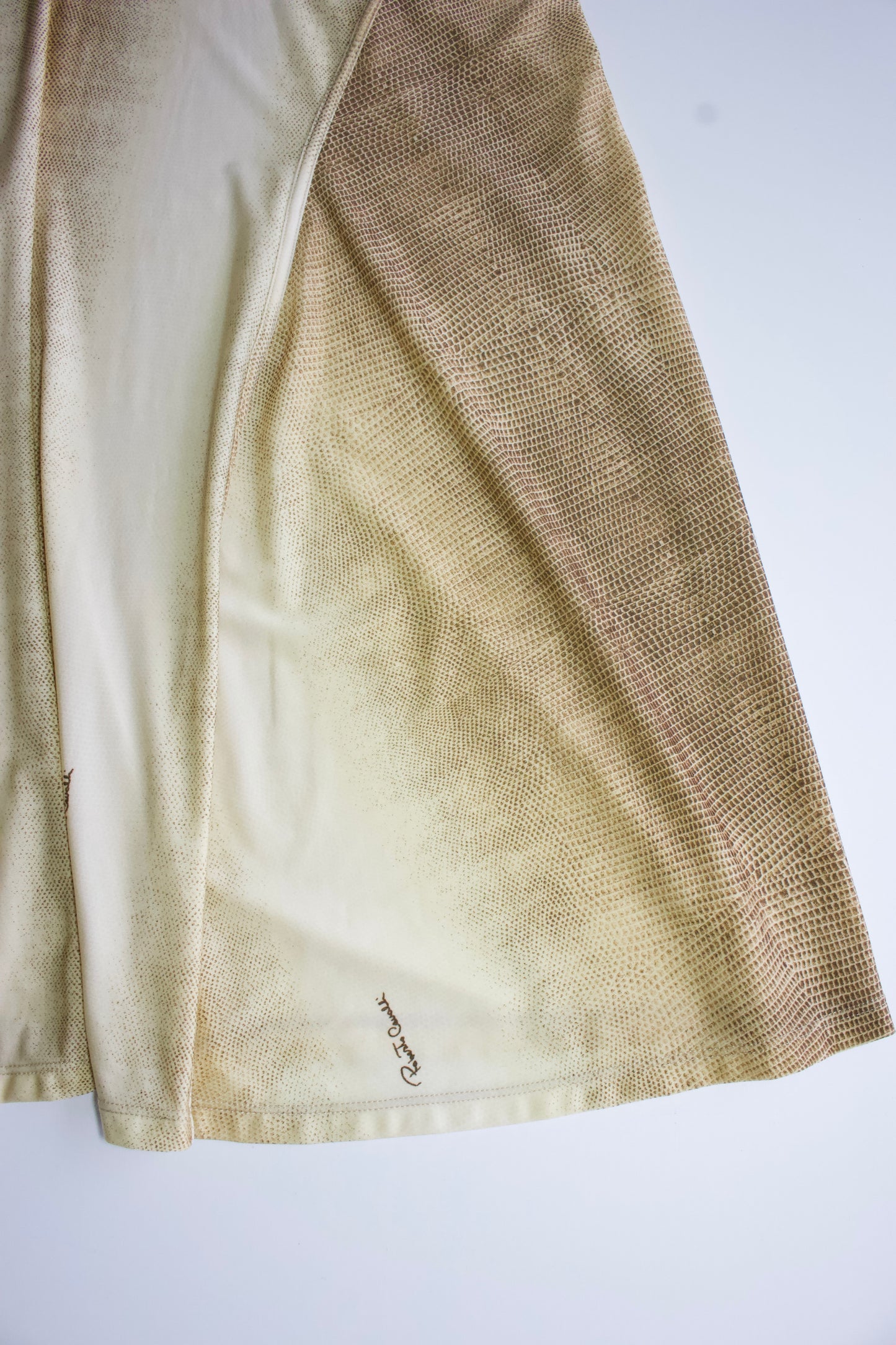 Roberto Cavalli SS 2002 animal print dress