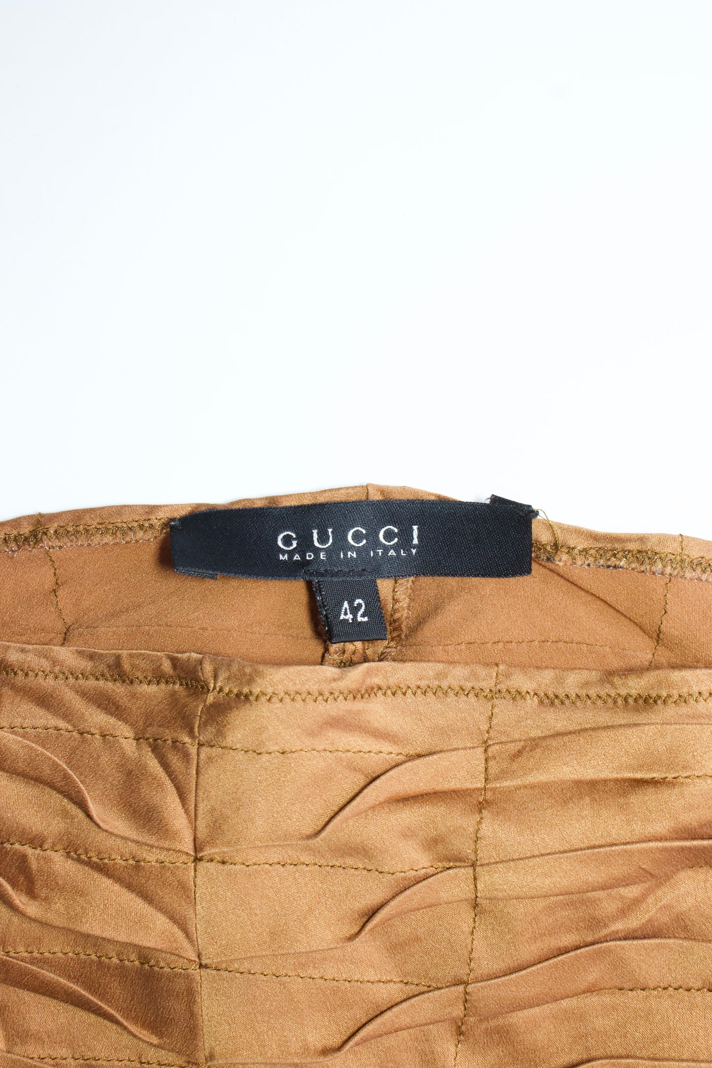 Gucci SS 2004 Tom Ford-era silk skirt