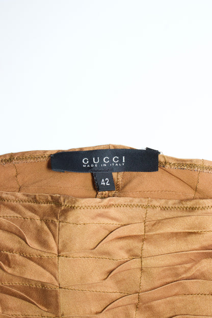 Gucci SS 2004 Tom Ford-era silk skirt