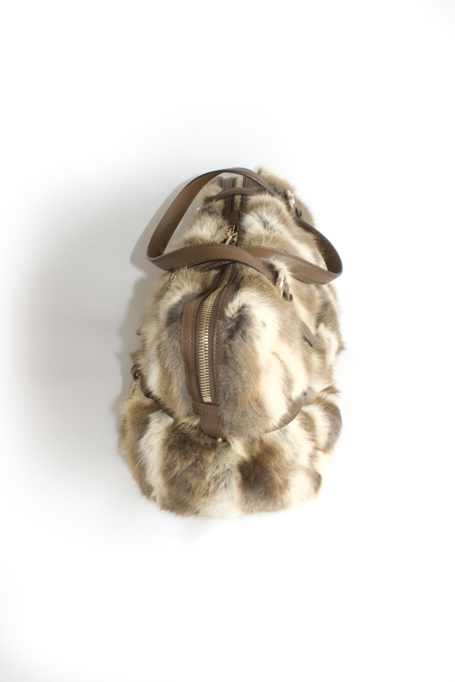 Gucci 85th Anniversary Boston fur bag