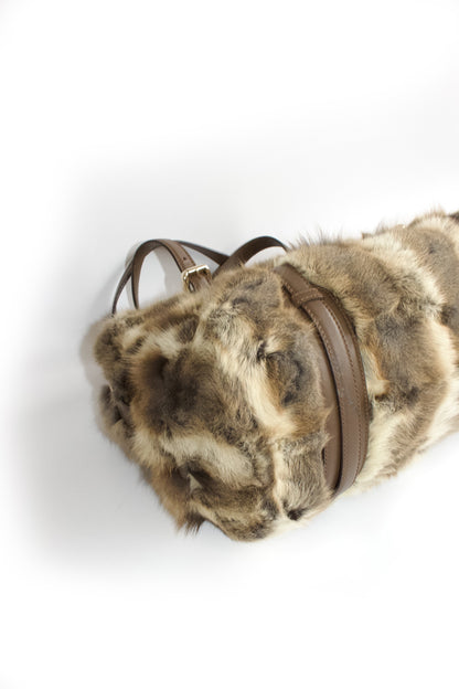 Gucci 85th Anniversary Boston fur bag