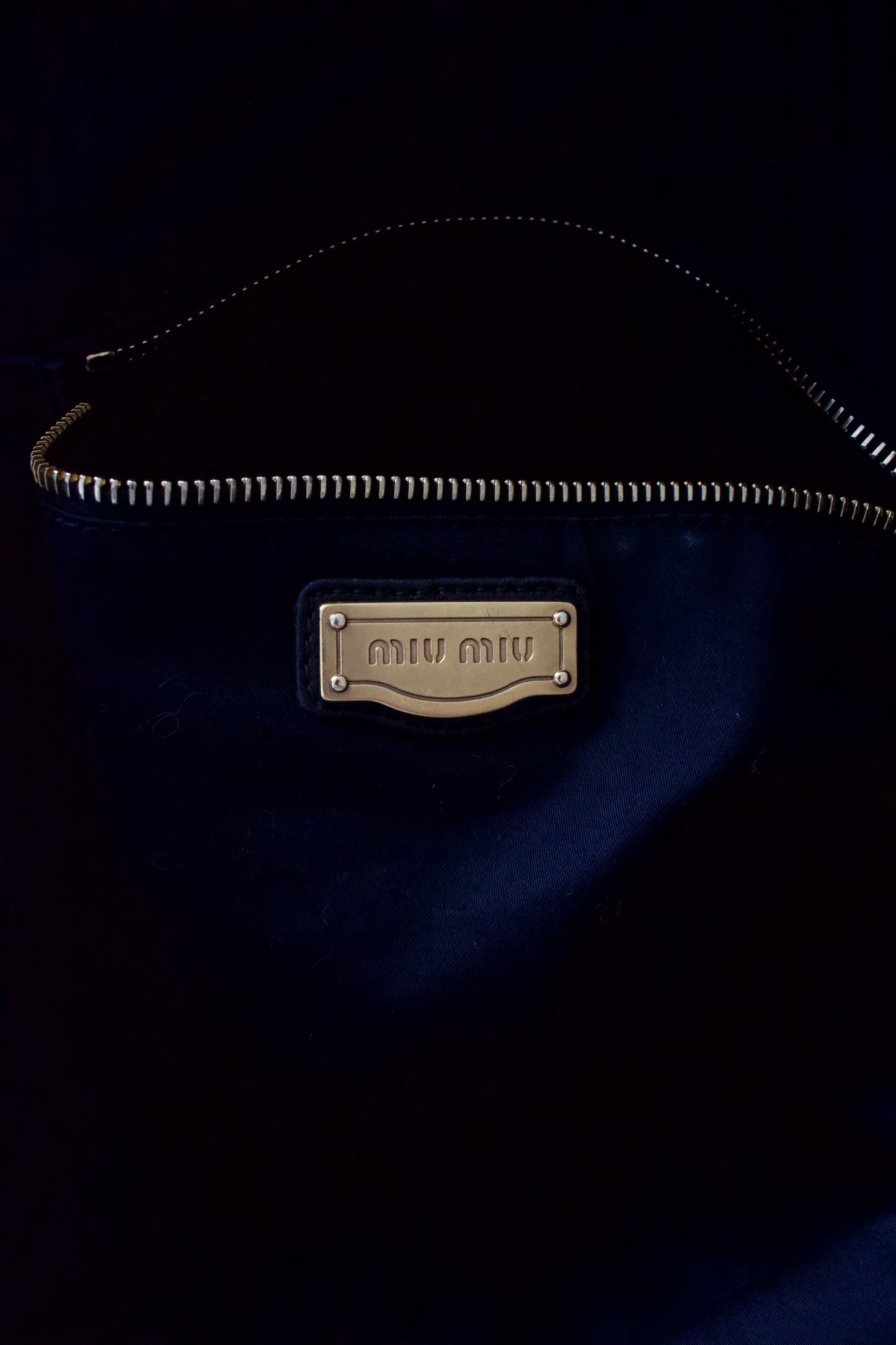 Miu Miu plissé leather crossbody bag