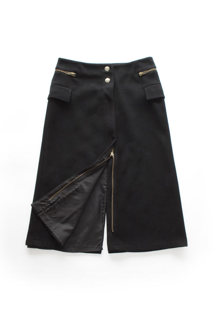 Miu Miu FW 1999 midi-skirt with zipper