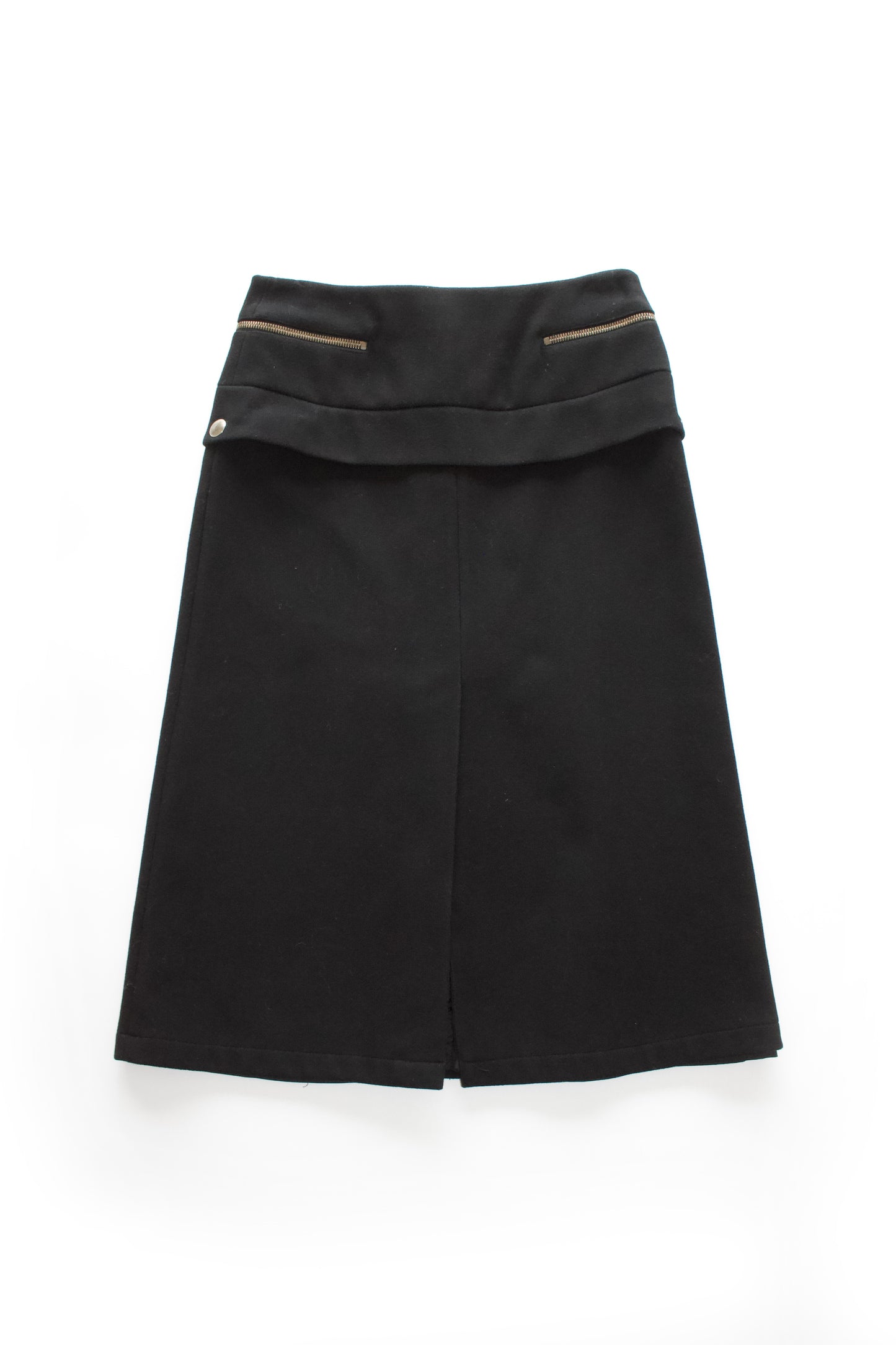 Miu Miu FW 1999 midi-skirt with zipper