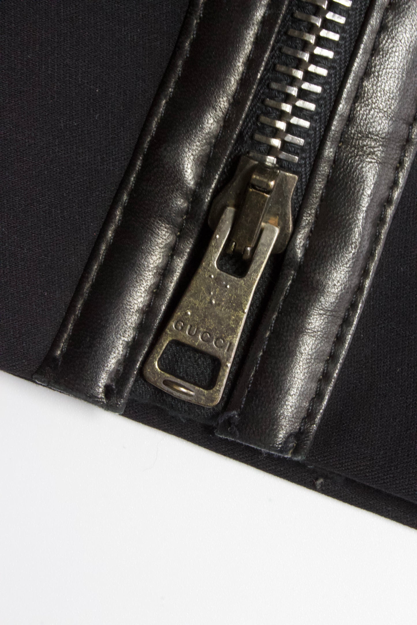 Gucci FW 2001 Tom Ford-era zipped trousers