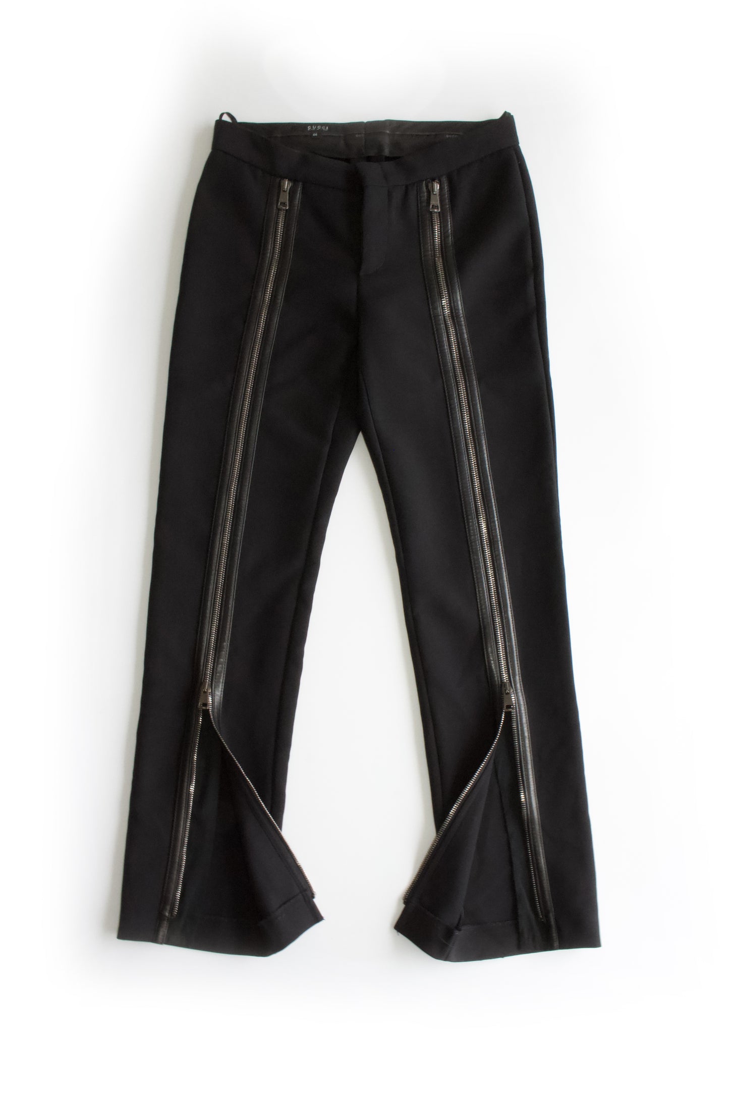 Gucci FW 2001 Tom Ford-era zipped trousers