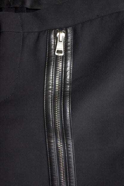 Gucci FW 2001 Tom Ford-era zipped trousers