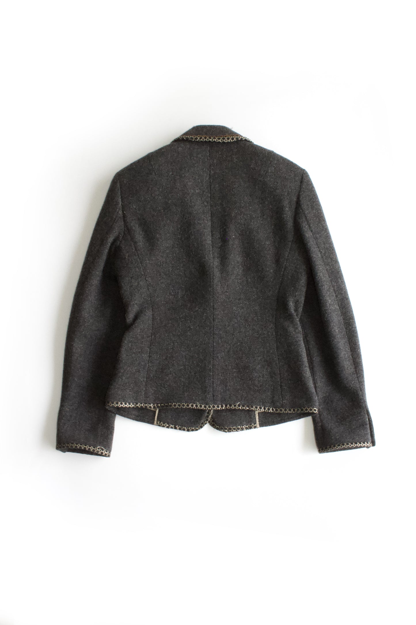 Etro grey wool blazer