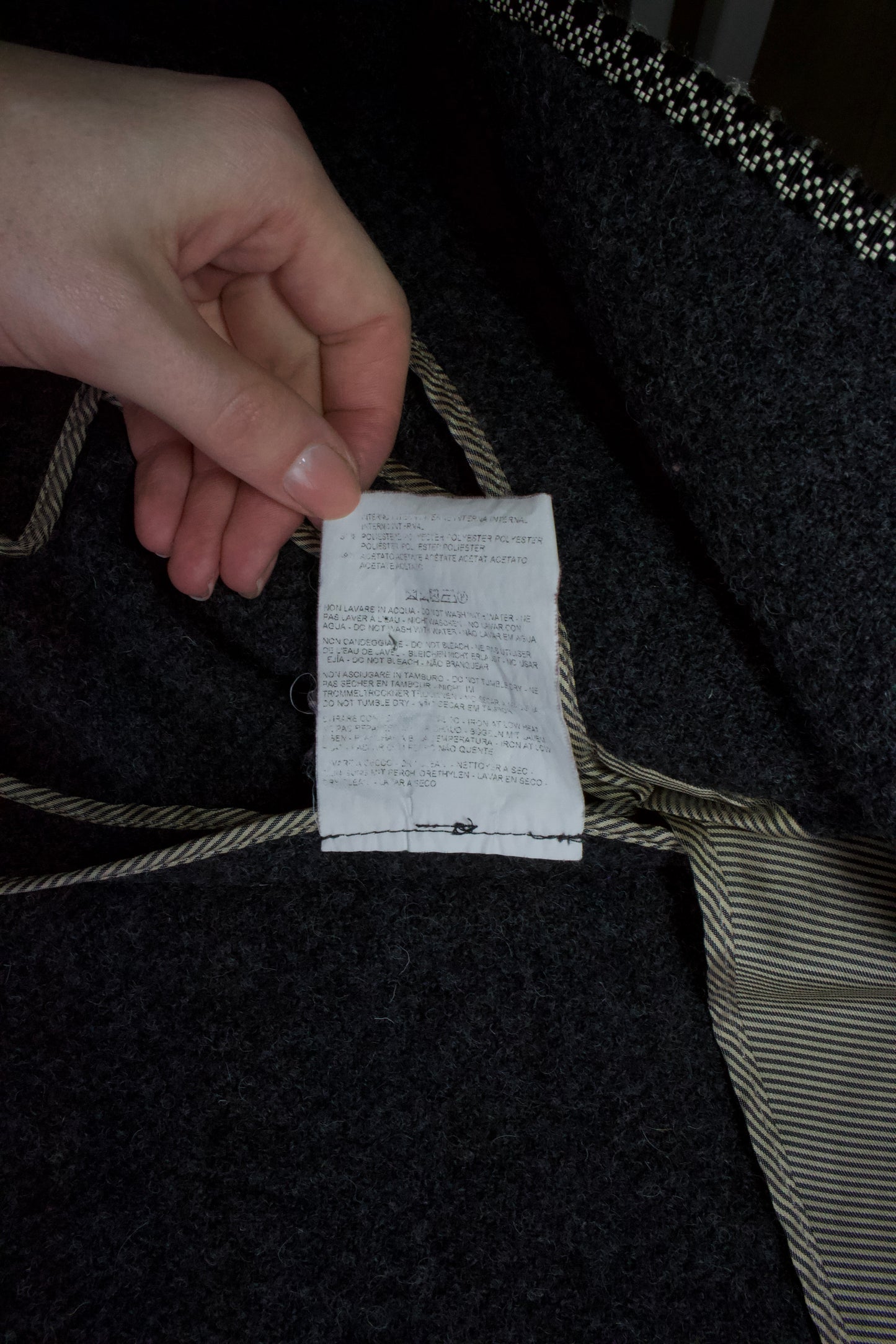 Etro grey wool blazer