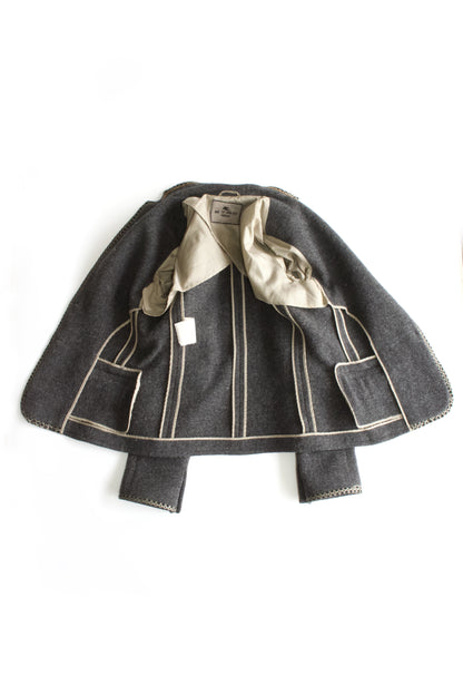 Etro grey wool blazer