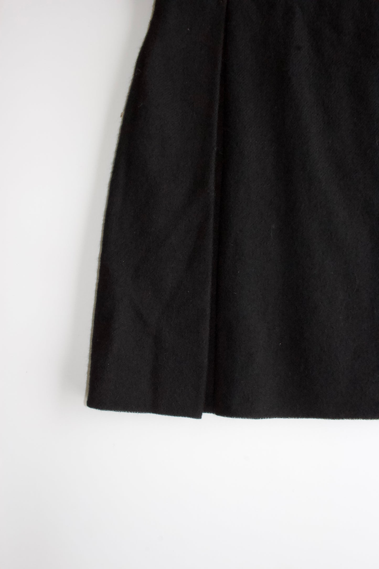Miu Miu FW 2001 black wool mini-dress