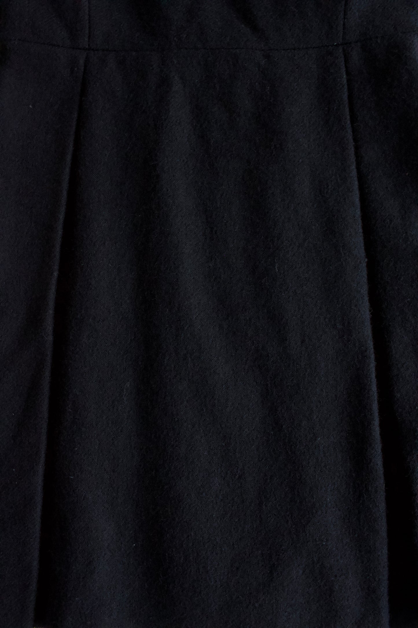 Miu Miu FW 2001 black wool mini-dress