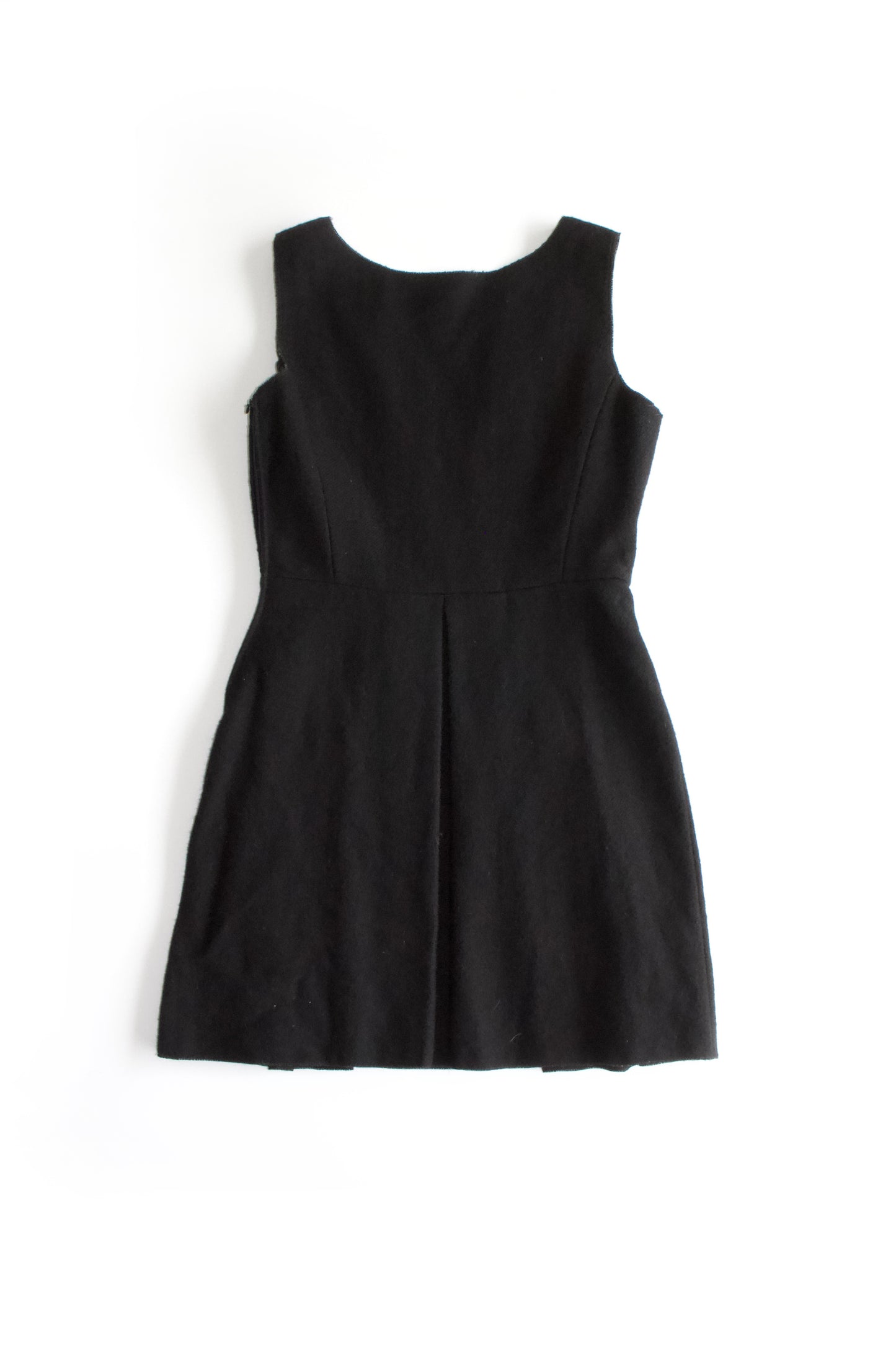 Miu Miu FW 2001 black wool mini-dress