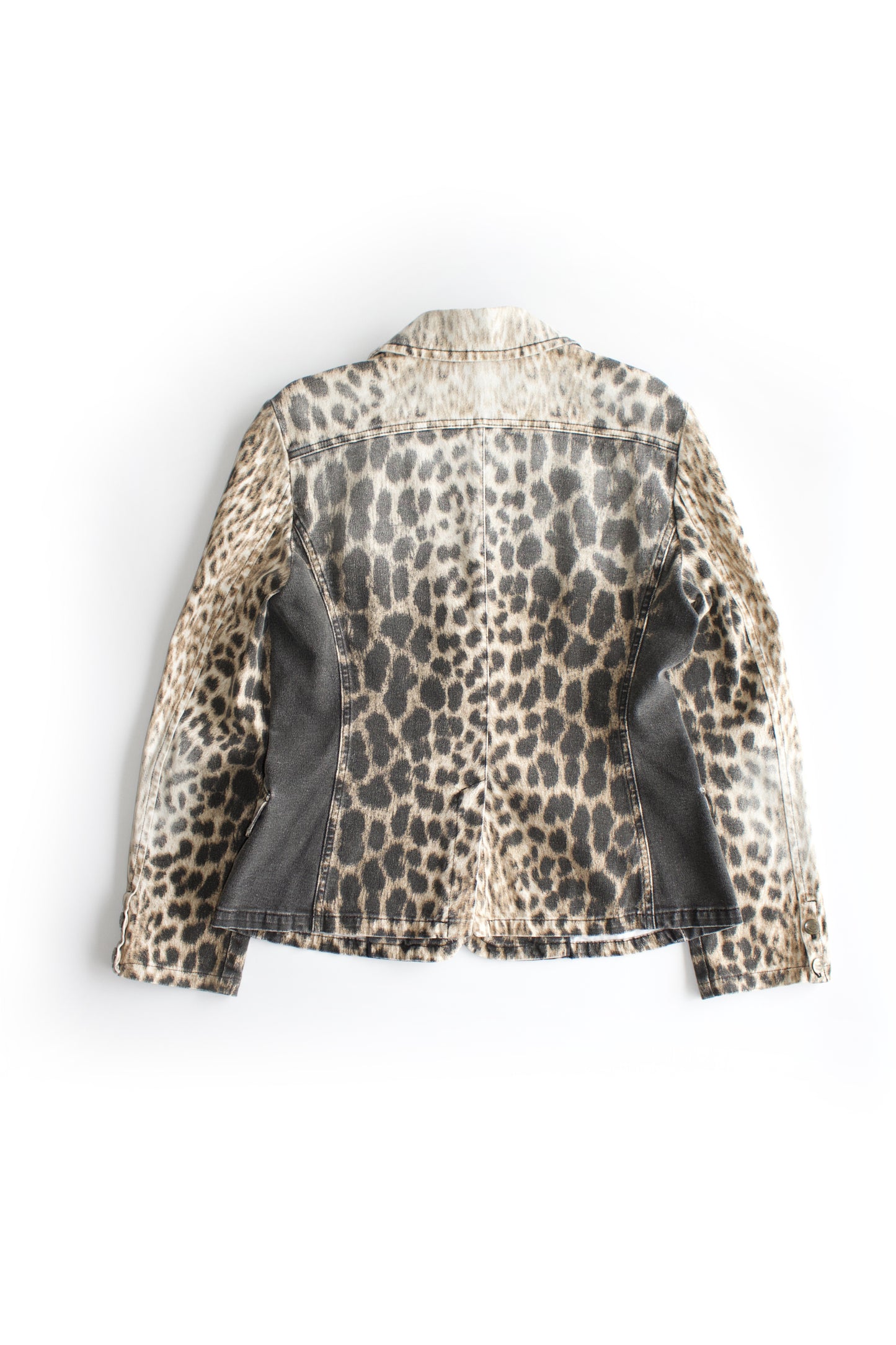 Roberto Cavalli 2000s cheetah print blazer
