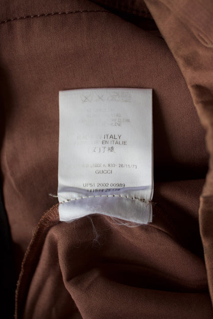 Gucci SS 2003 Tom Ford-era silk trousers