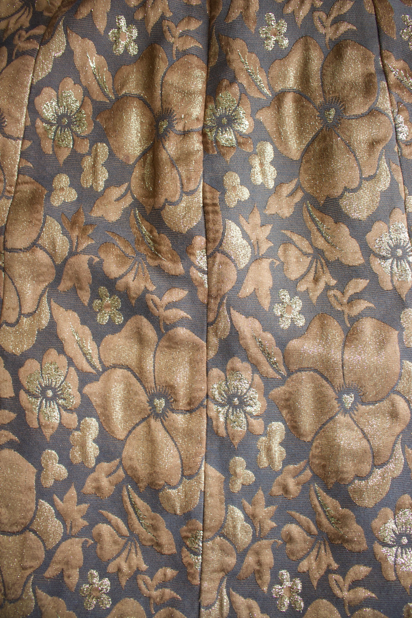Miu Miu FW 2004 golden brocade skirt