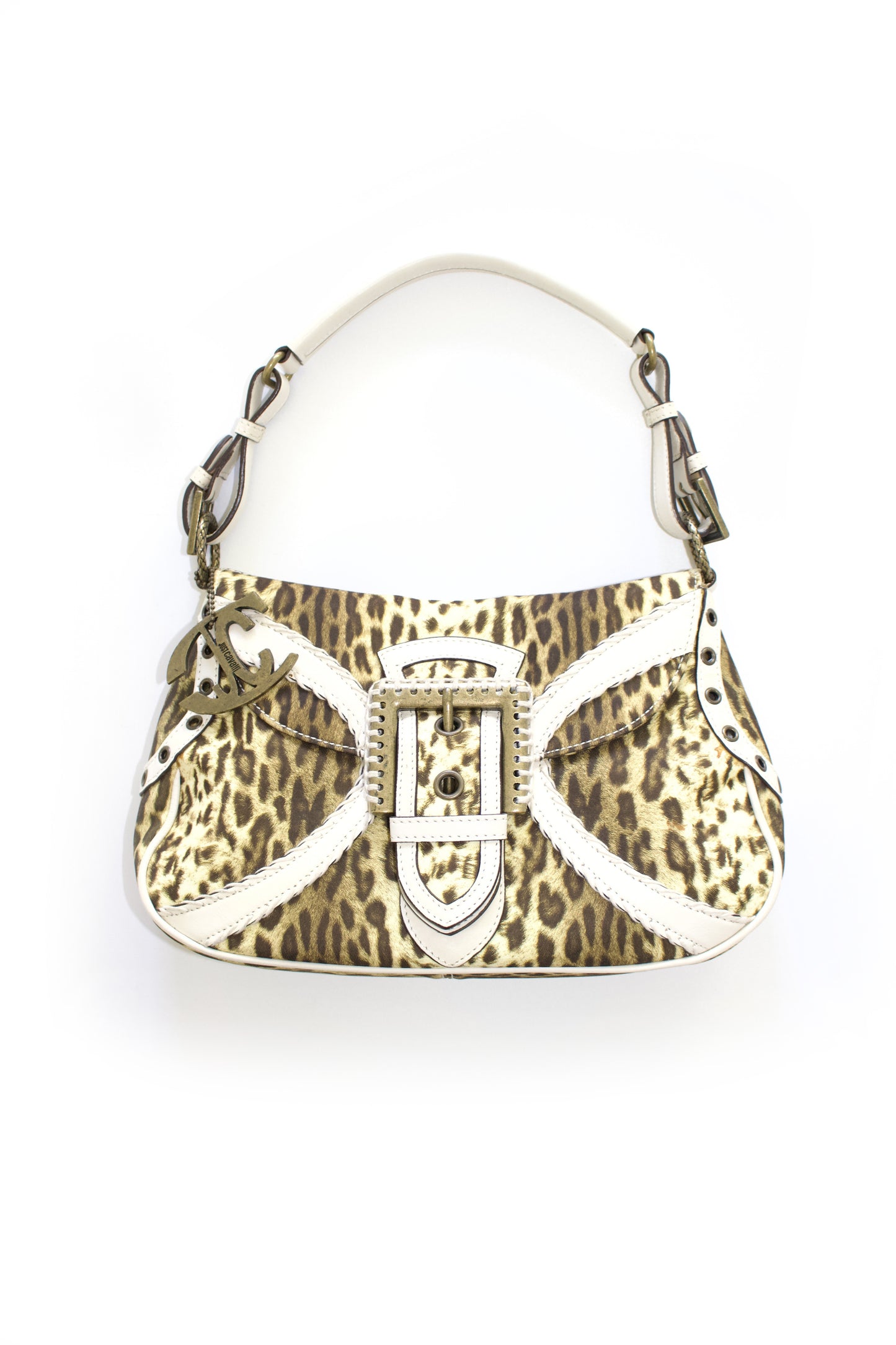 Roberto Cavalli 2000s cheetah-print shoulder bag