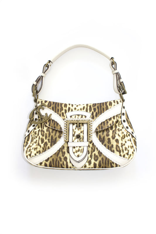 Roberto Cavalli 2000s cheetah-print shoulder bag
