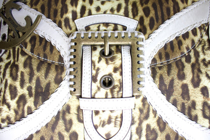 Roberto Cavalli 2000s cheetah-print shoulder bag