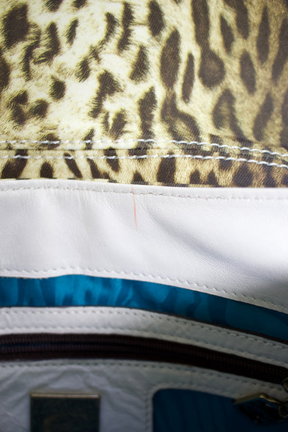 Roberto Cavalli 2000s cheetah-print shoulder bag