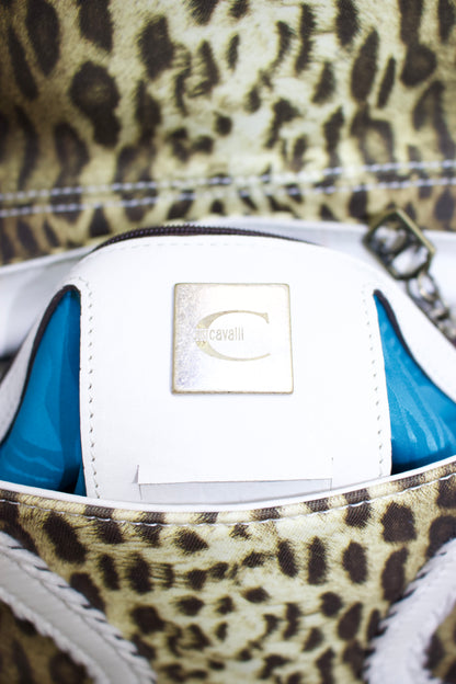 Roberto Cavalli 2000s cheetah-print shoulder bag