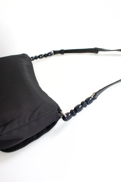 Dior Malice black nylon shoulder bag