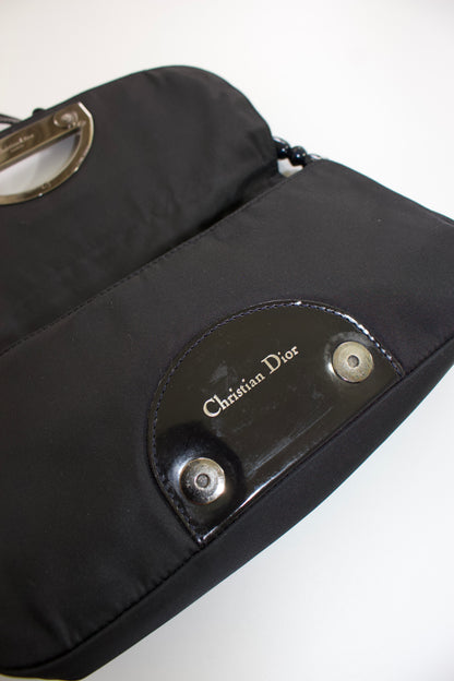 Dior Malice black nylon shoulder bag