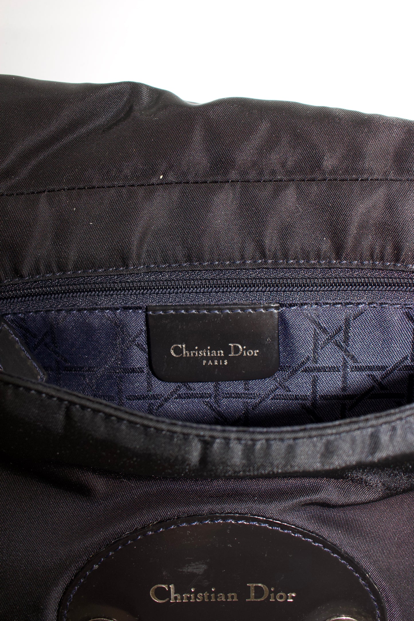 Dior Malice black nylon shoulder bag