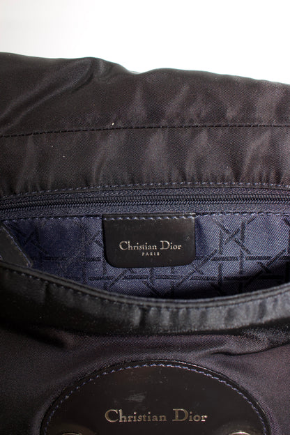 Dior Malice black nylon shoulder bag
