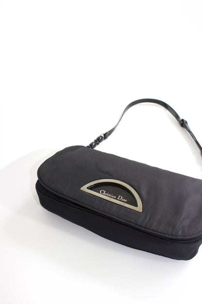 Dior Malice black nylon shoulder bag