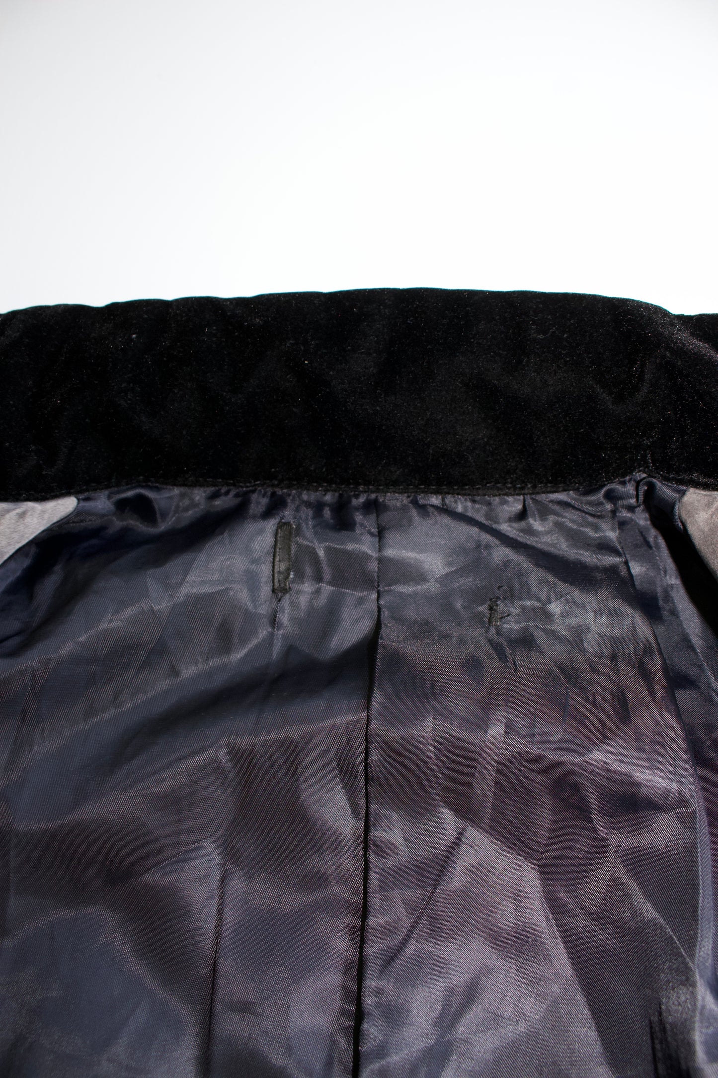 Dolce & Gabbana FW 2009 grey velvet ‘Pirate' jacket