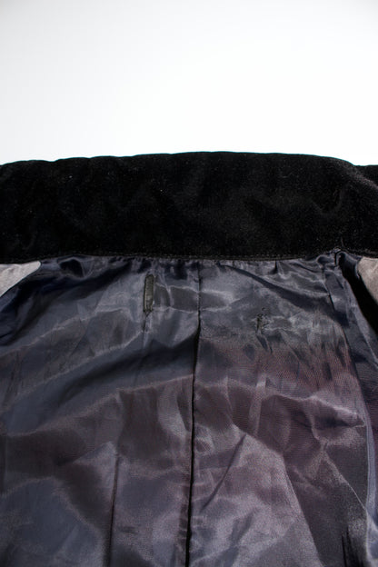 Dolce & Gabbana FW 2009 grey velvet ‘Pirate' jacket