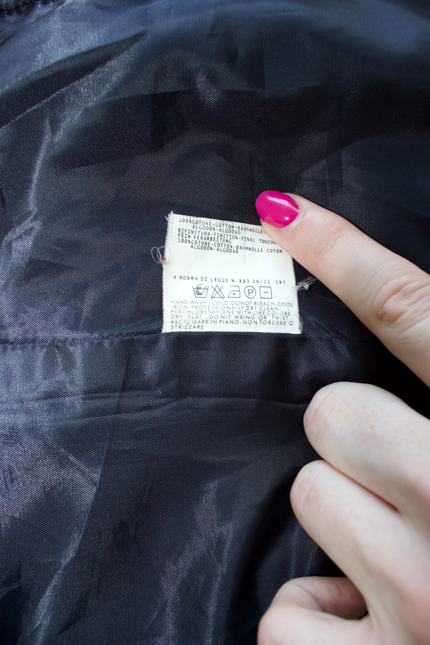 Dolce & Gabbana FW 2009 grey velvet ‘Pirate' jacket