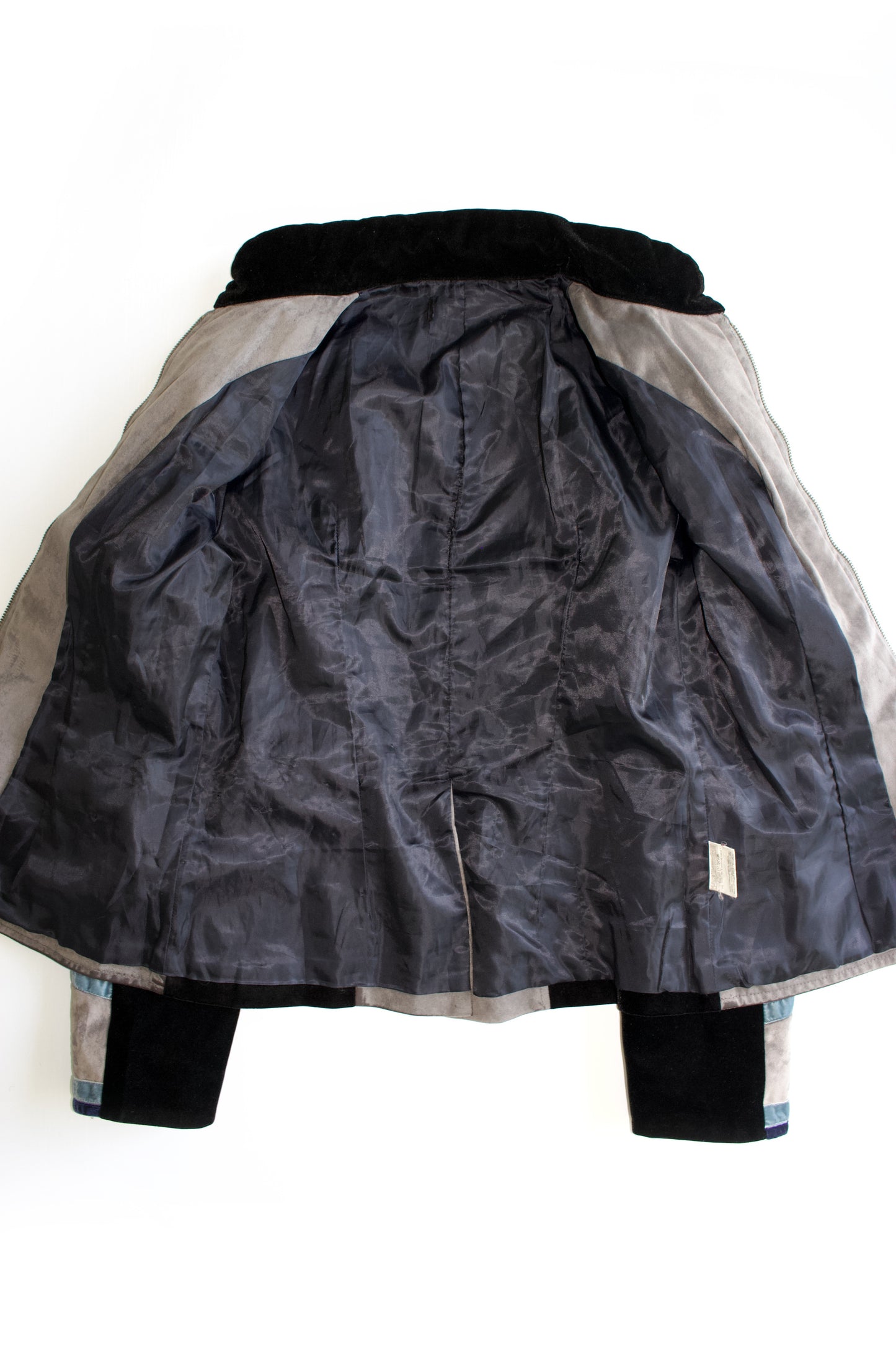 Dolce & Gabbana FW 2009 grey velvet ‘Pirate' jacket