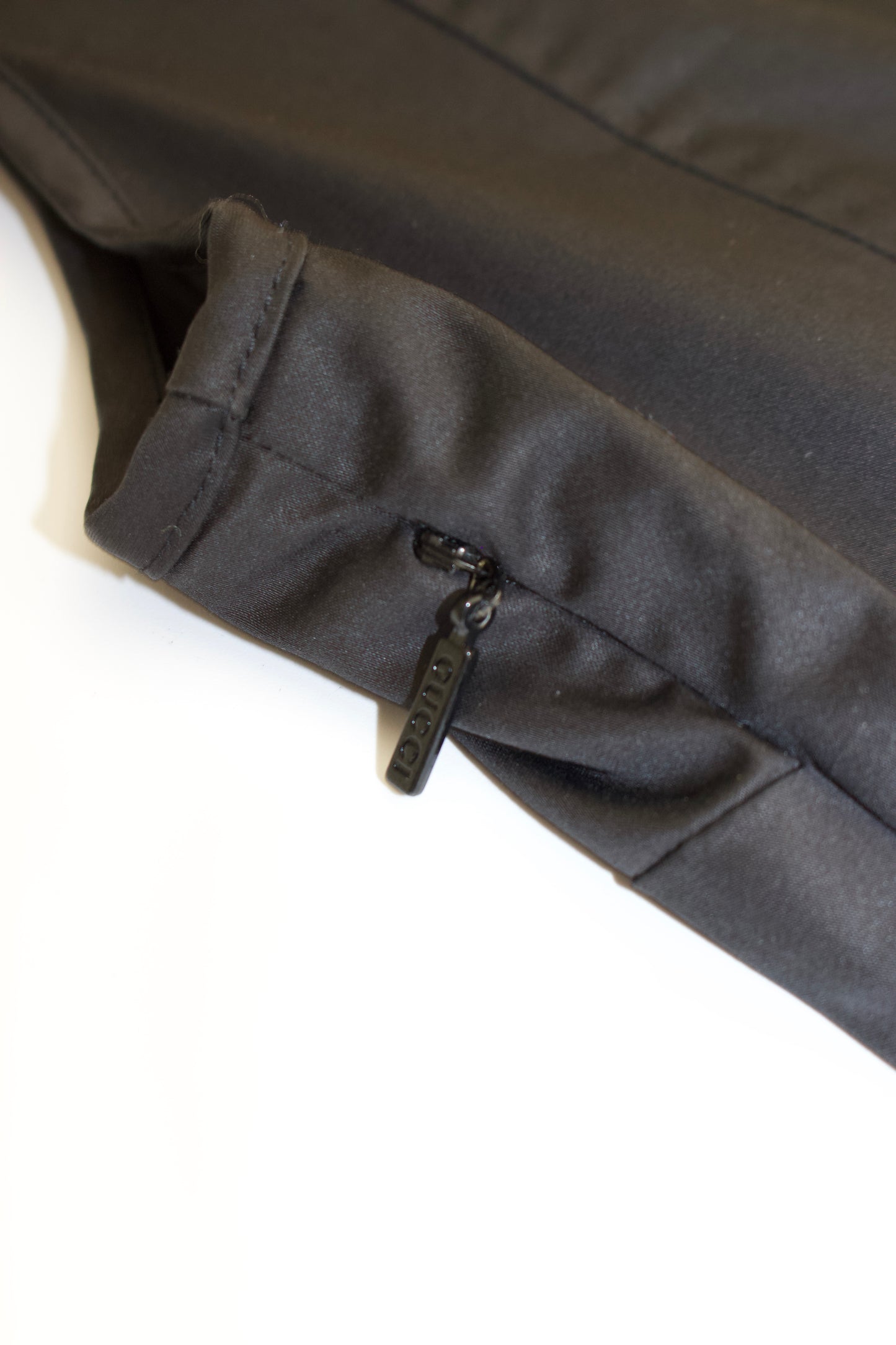 Gucci black cotton midi-dress