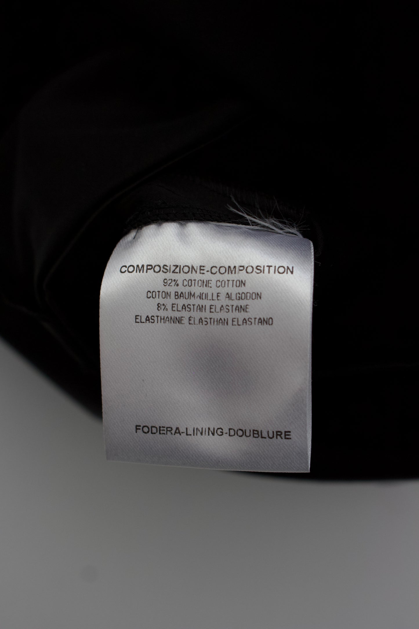 Gucci black cotton midi-dress